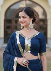 Superhuman Lehenga Choli in Teal